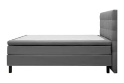 Bedly Kontinentalsenger|Komplett Sengepakke-Hilton Komplett Sengpakke 180x200 cm Kontinentalseng med rutet sengegavl Grey