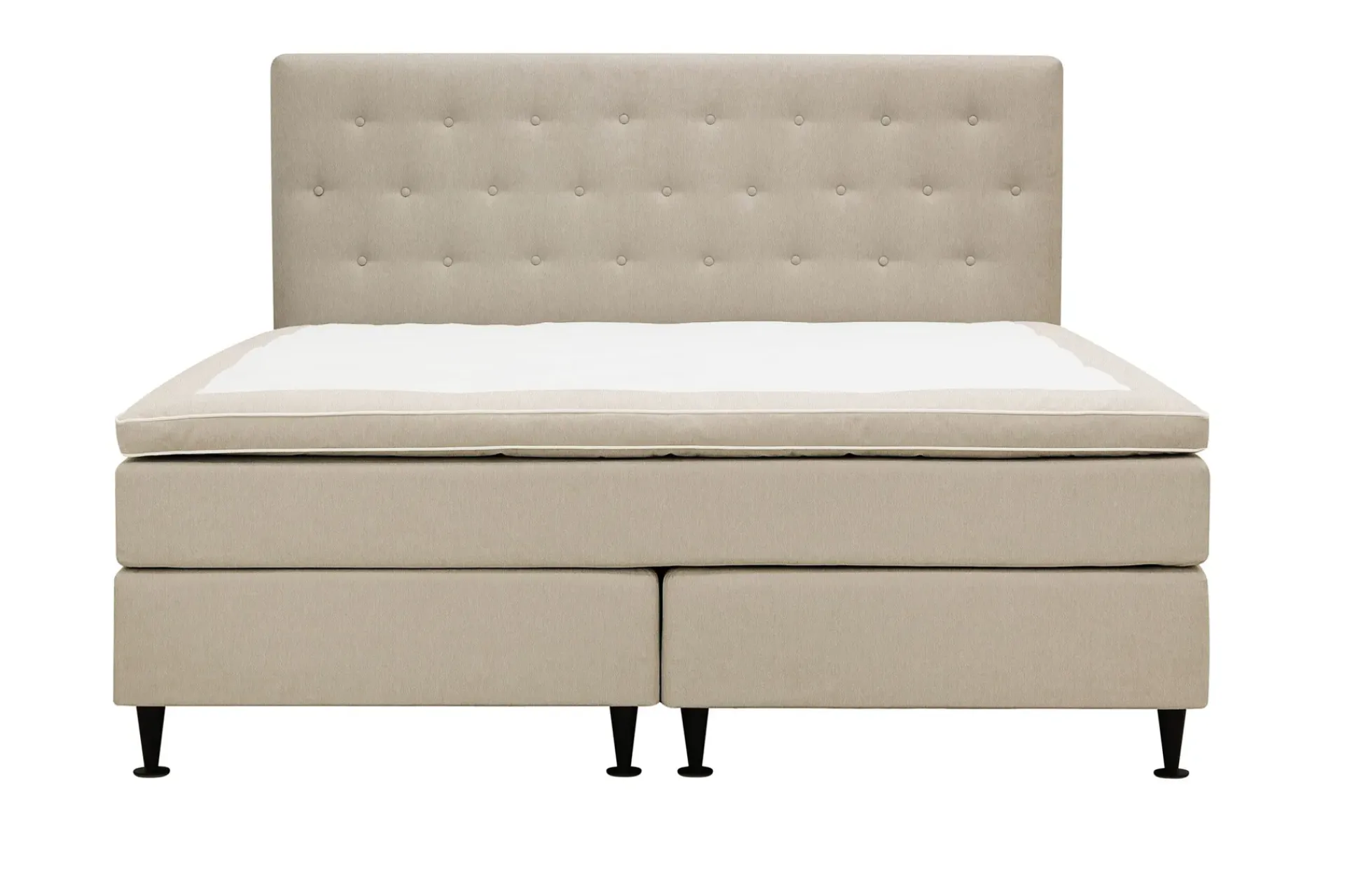 Bedly Kontinentalsenger|Komplett Sengepakke-Hilton Plus Komplett Sengepakke 180x200 cm Beige