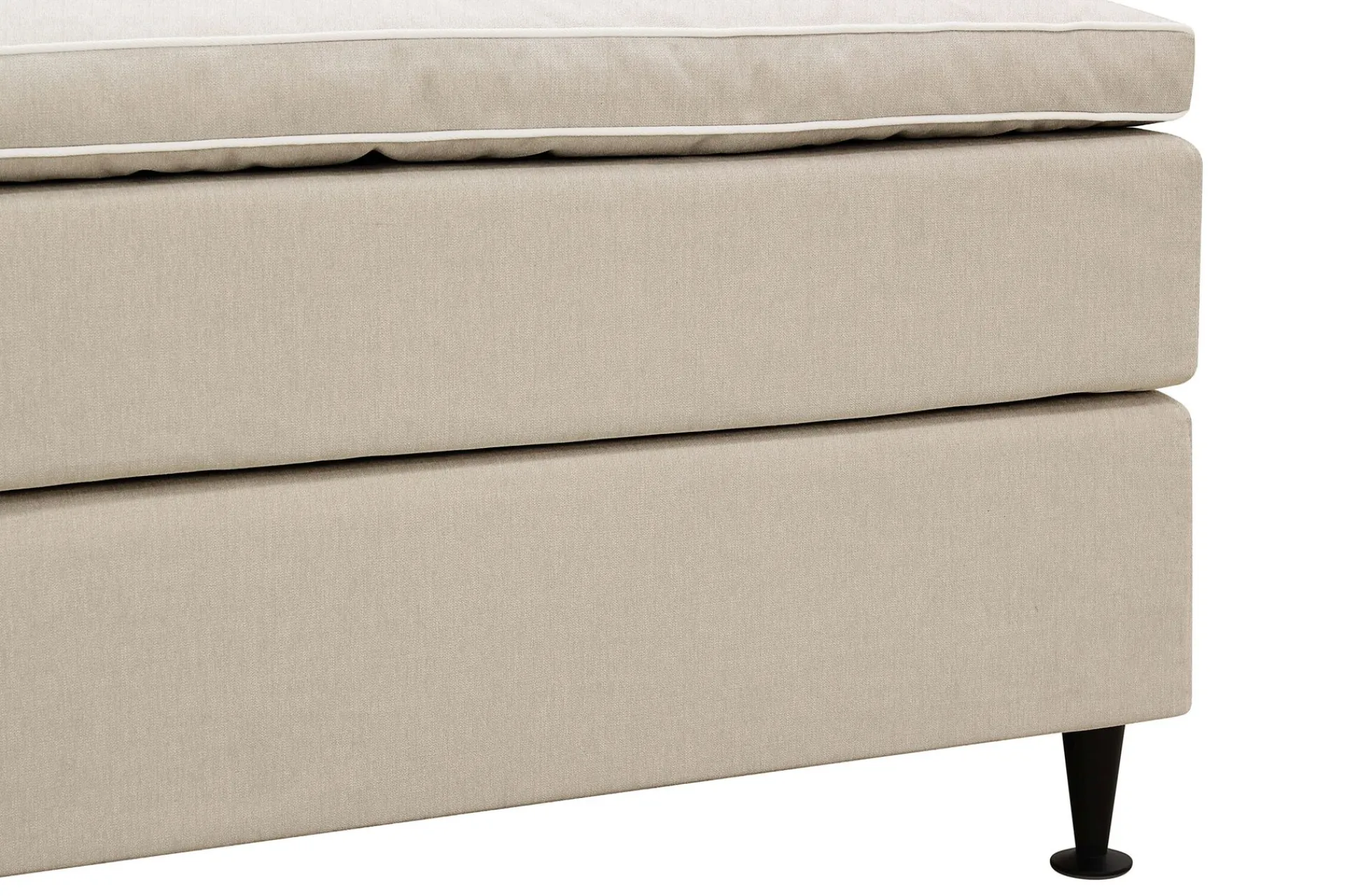 Bedly Kontinentalsenger|Komplett Sengepakke-Hilton Plus Komplett Sengepakke 180x200 cm Beige
