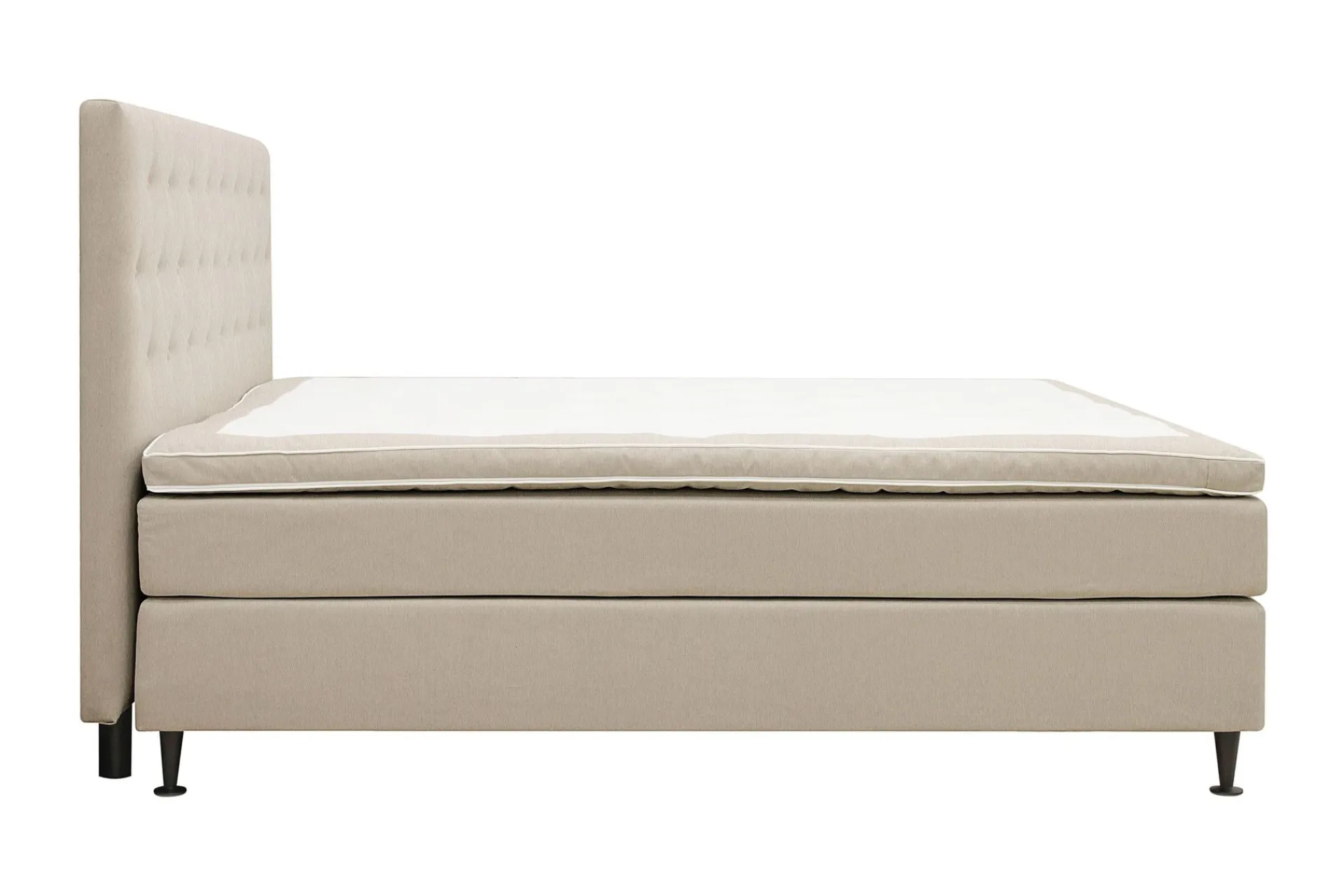Bedly Kontinentalsenger|Komplett Sengepakke-Hilton Plus Komplett Sengepakke 180x200 cm Beige