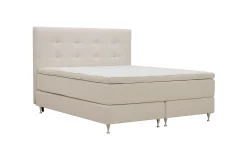Berg & Strand Kontinentalsenger|Komplett Sengepakke-Hilton Premium Komplett Sengpakke 180x200 cm Kontinentalseng med Sengegavl Lys beige