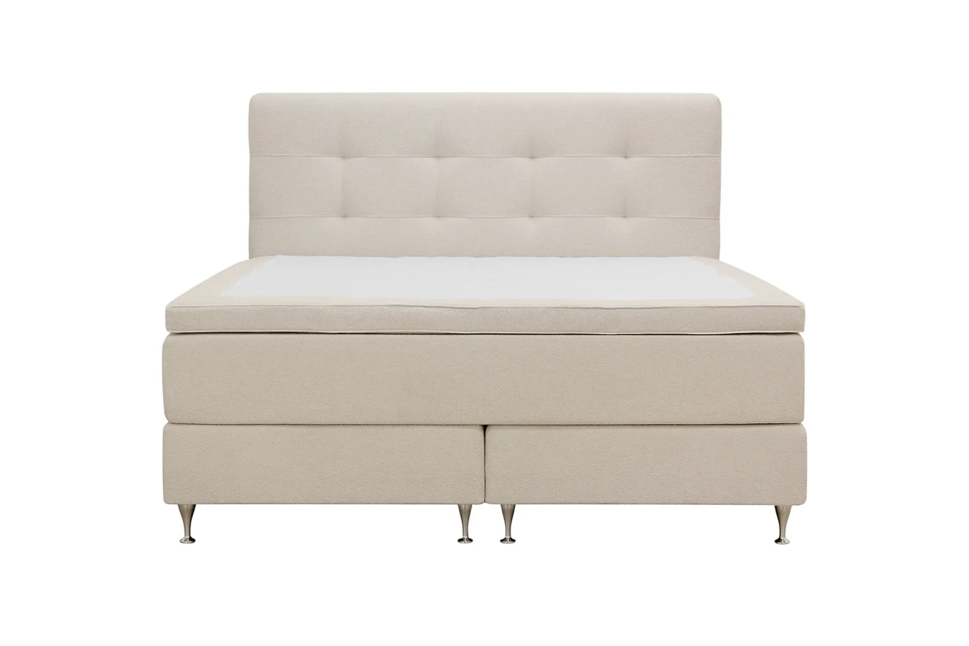 Berg & Strand Kontinentalsenger|Komplett Sengepakke-Hilton Premium Komplett Sengpakke 180x200 cm Kontinentalseng med Sengegavl Lys beige