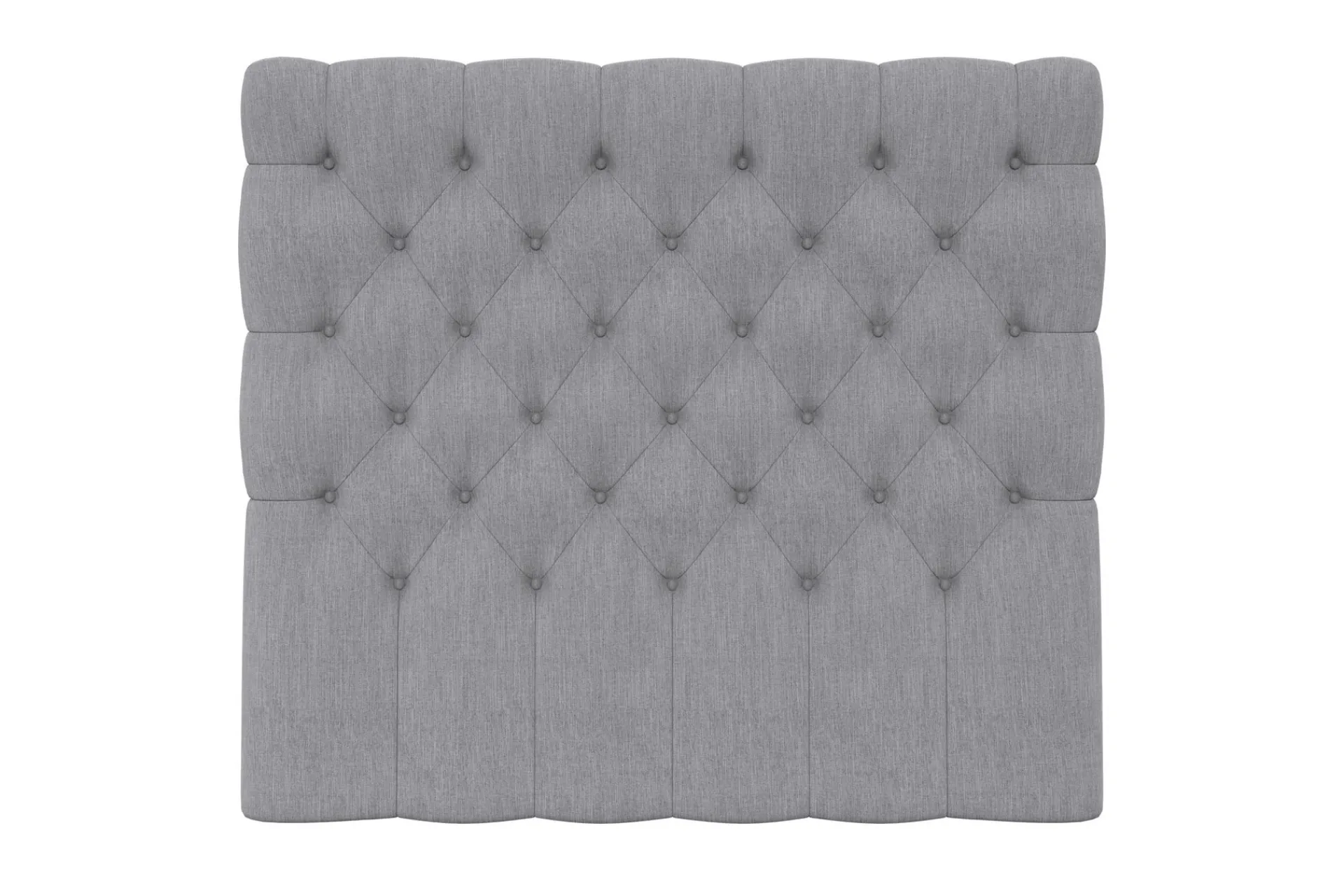 Drömvik Sengetilbehør & Sengegavl-Hilton/Superior Sengegavl 120 cm Dypstiftet Lysegrå