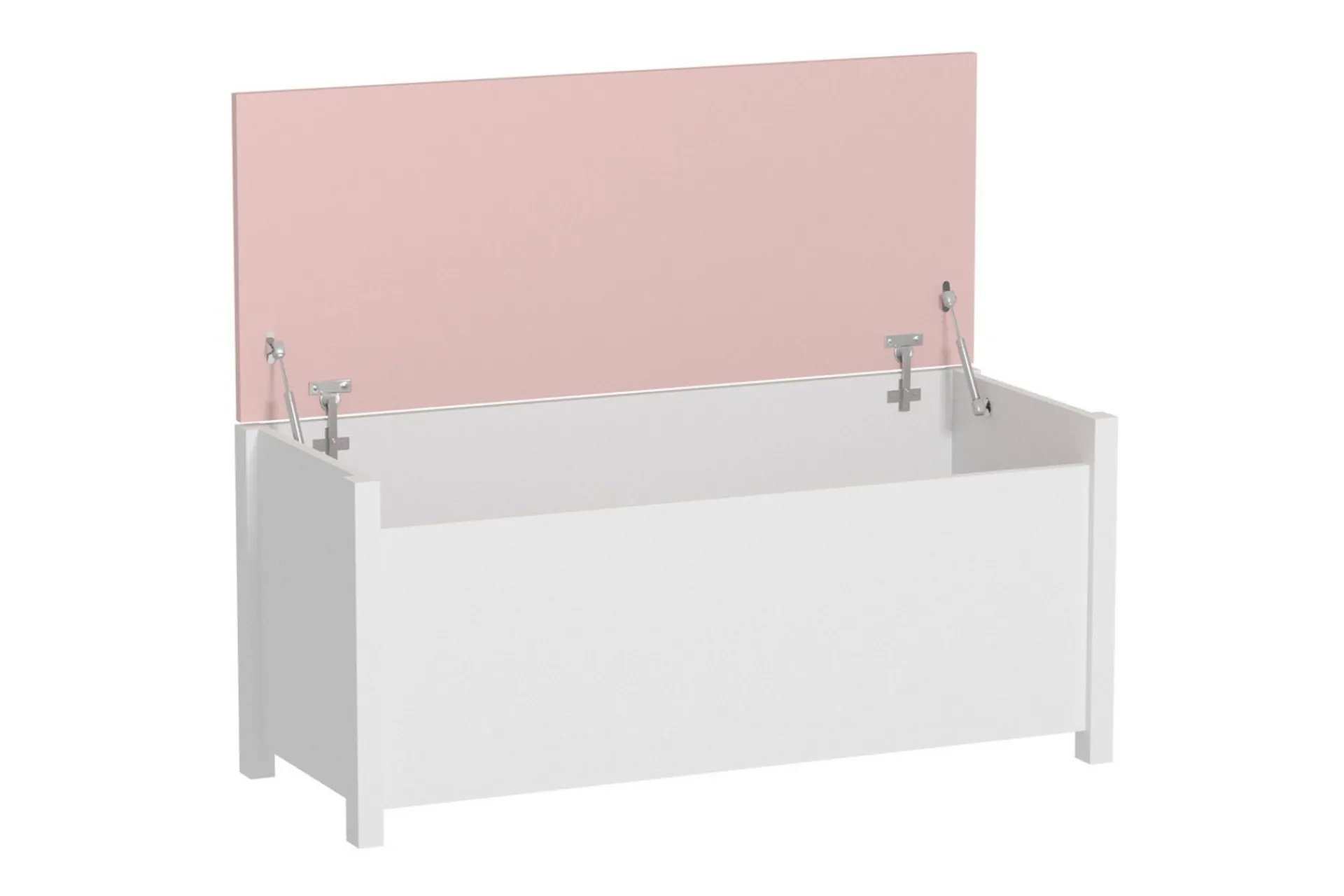 Hilts Förvaringskista Vit||Pink