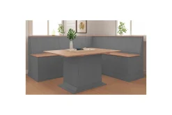 Loft24 Benker-Hjørnebenk Sara Grey