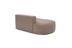 Hjørnesofa Abbas Lys Brun