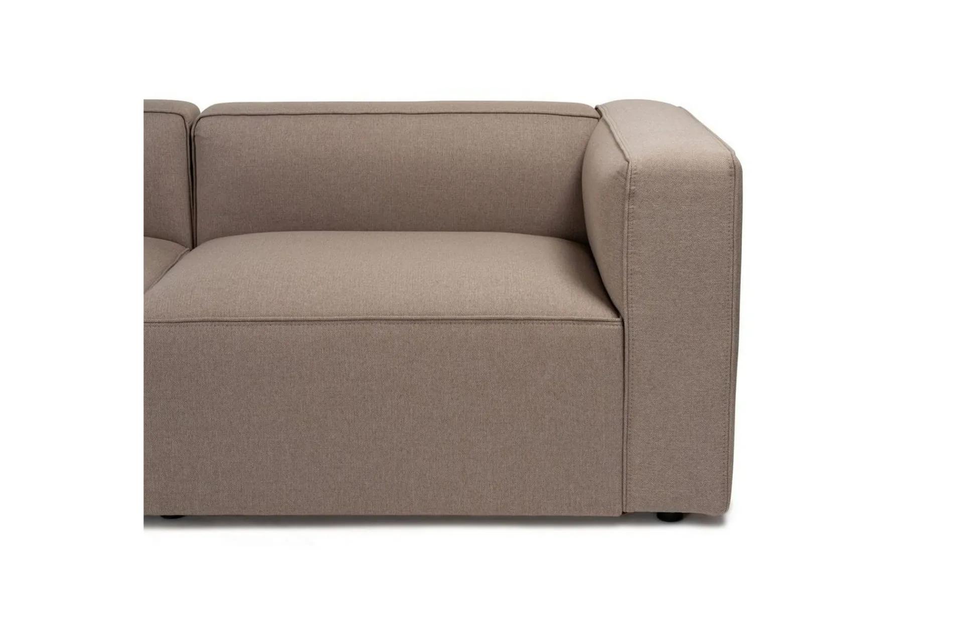 Hjørnesofa Abbas Lys Brun