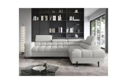 Sovesofaer-Hjørnesofa Eltap Ferucce 276x200x93 cm Lysegrå