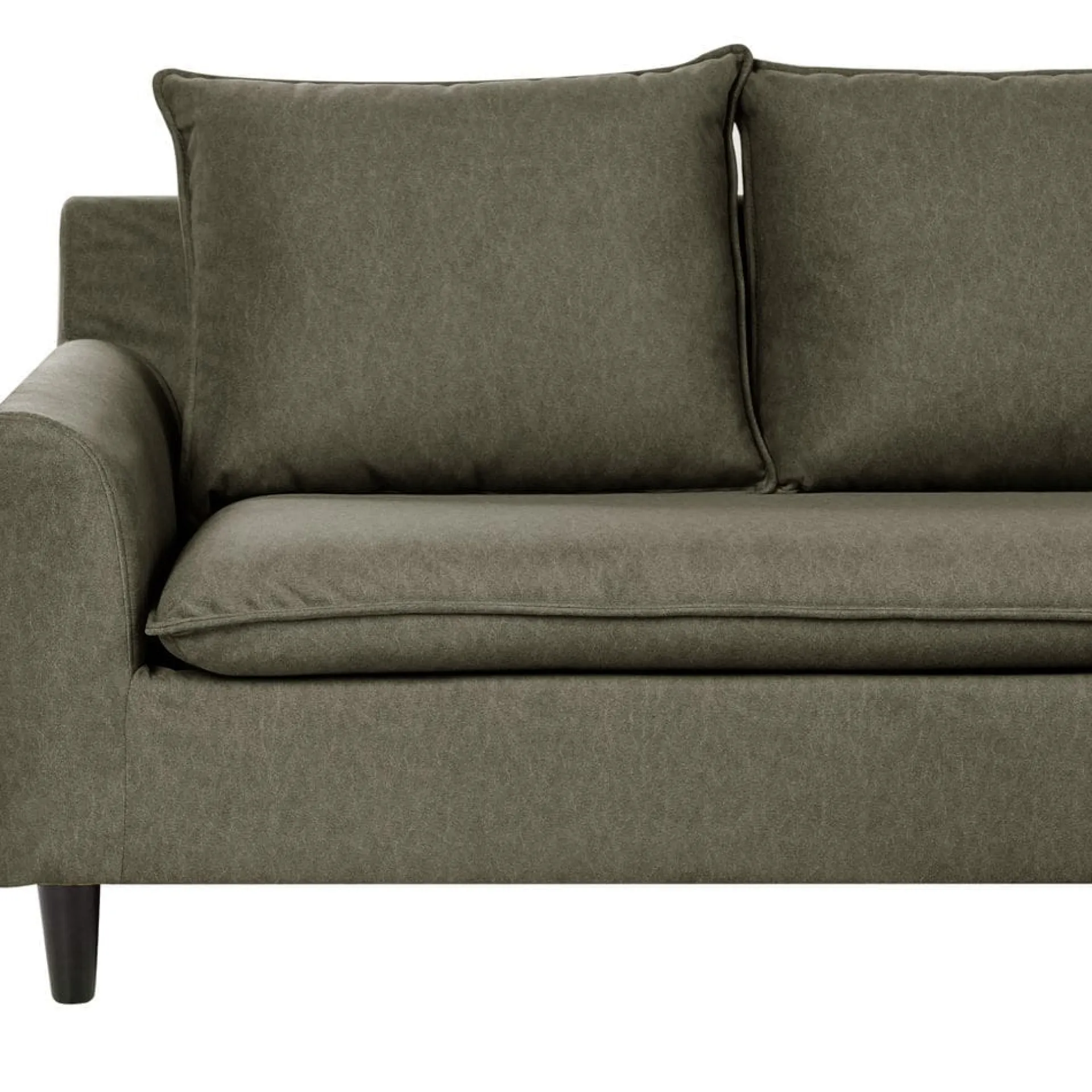 Hjørnesofa-Hjørnesofa Elvenes Mørkfarget tre,Mørkegrønn