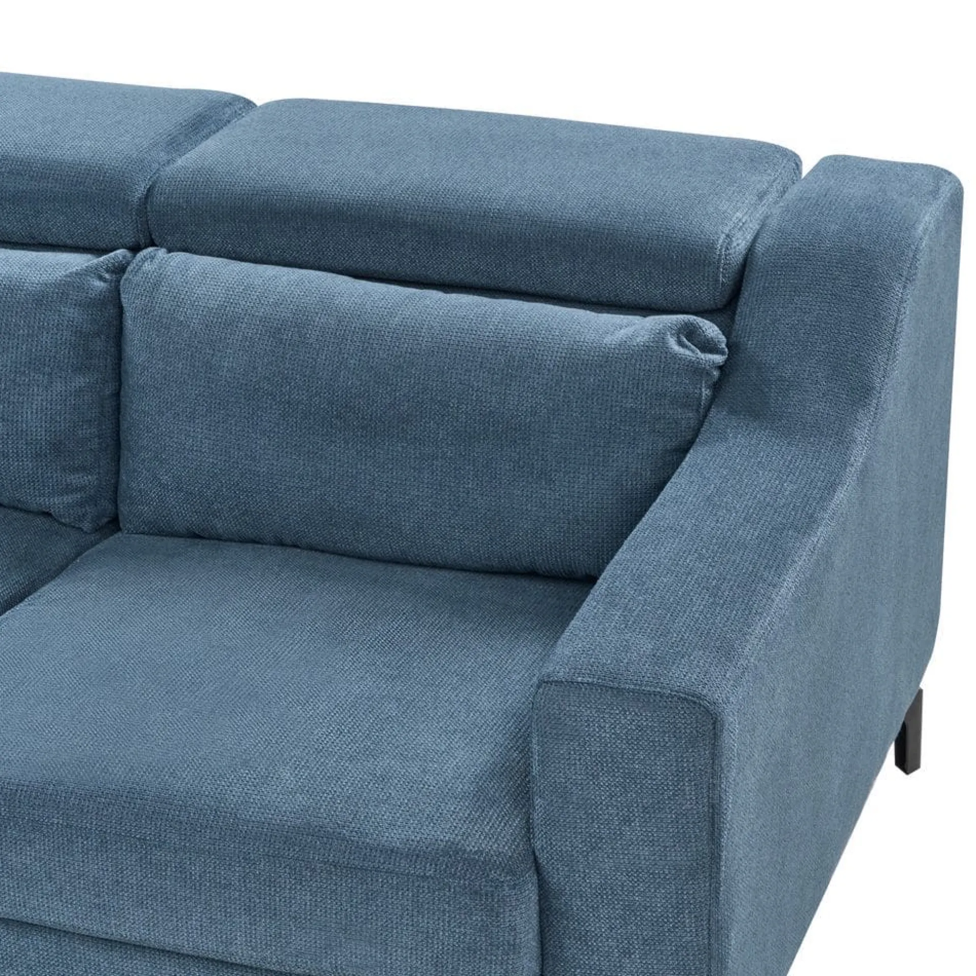Hjørnesofa-Hjørnesofa Glosli Svart,Blå