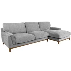 Hjørnesofa-Hjørnesofa HOME4YOU Basil Høyre hjørne grå