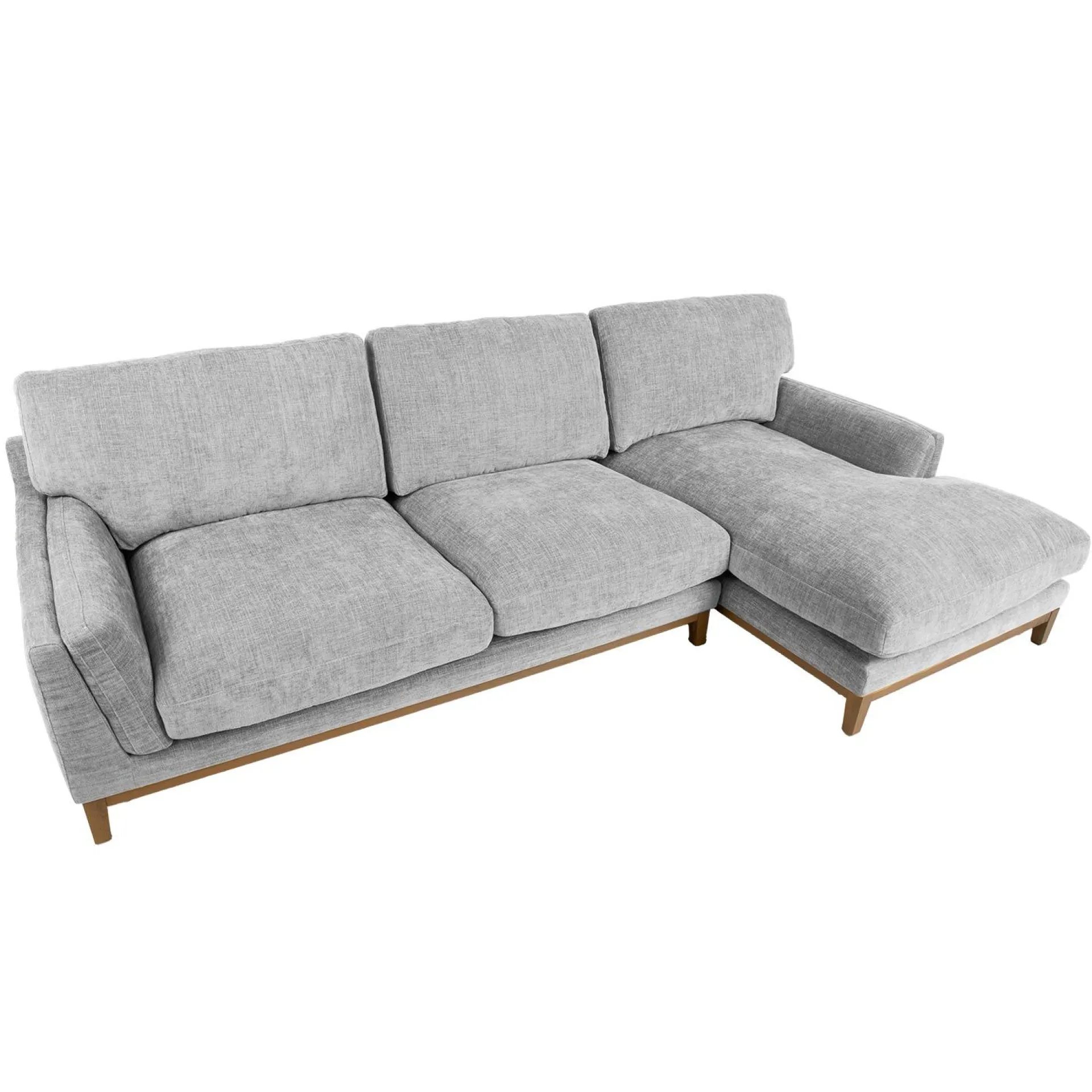 Hjørnesofa-Hjørnesofa HOME4YOU Basil Høyre hjørne grå