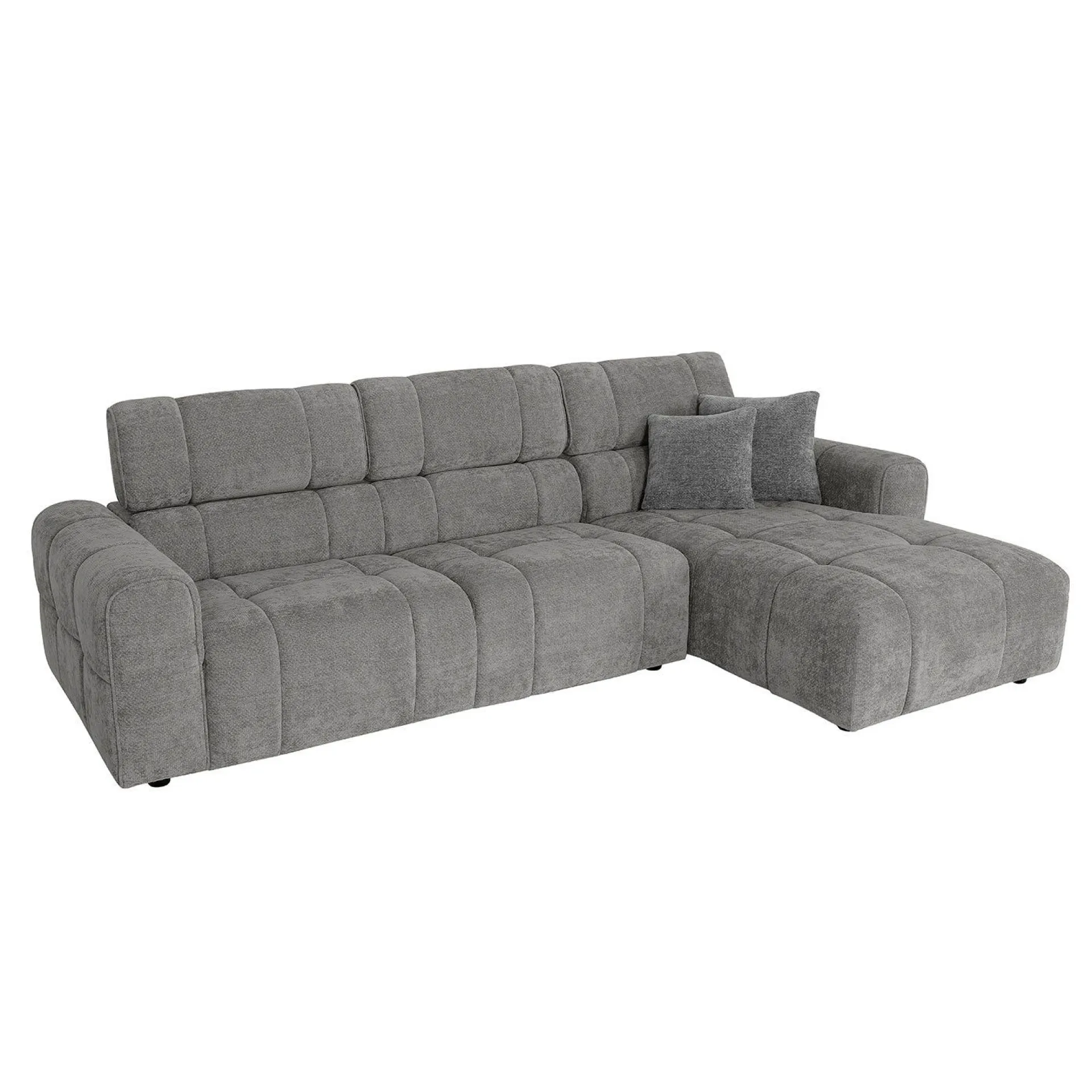 Hjørnesofa-Hjørnesofa HOME4YOU BELISMA høyre hjørne beige