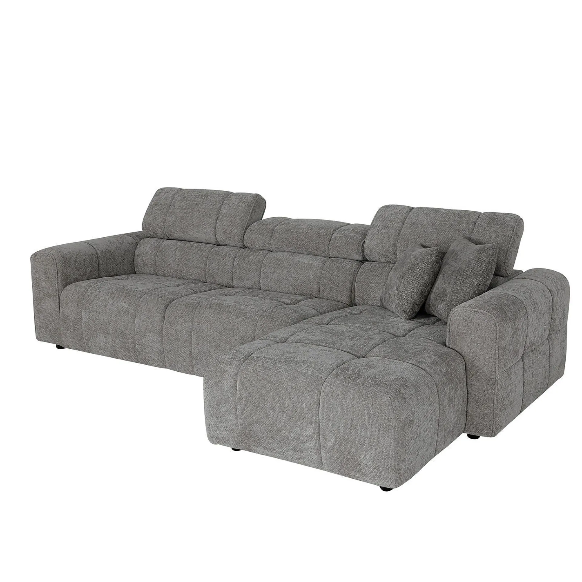 Hjørnesofa-Hjørnesofa HOME4YOU BELISMA høyre hjørne beige