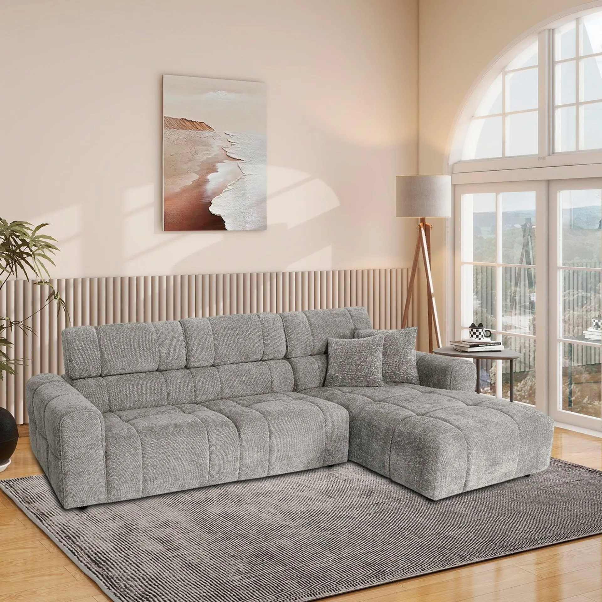 Hjørnesofa HOME4YOU BELISMA høyre hjørne