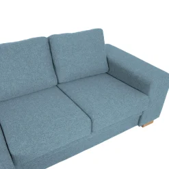 Hjørnesofa-Hjørnesofa HOME4YOU Dagmar lyseblå lys blå