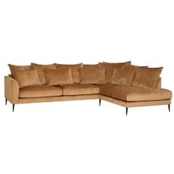 Hjørnesofa-Hjørnesofa HOME4YOU Lartes Høyre hjørne Brun