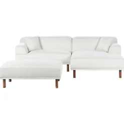 Hjørnesofa med fotskammel Holt