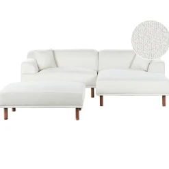 Hjørnesofa med fotskammel Holt