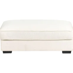 Hjørnesofa med fotskammel Renders