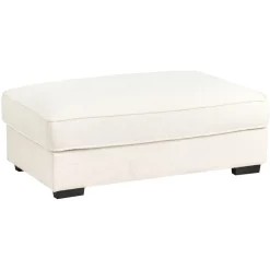 Hjørnesofa med fotskammel Renders