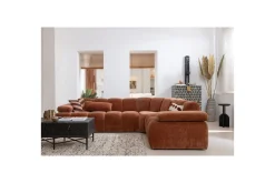 WOOOD Hjørnesofa-Hjørnesofa Mojo Orange