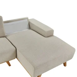 Hjørnesofa-Hjørnesofa Nora Natur,Beige
