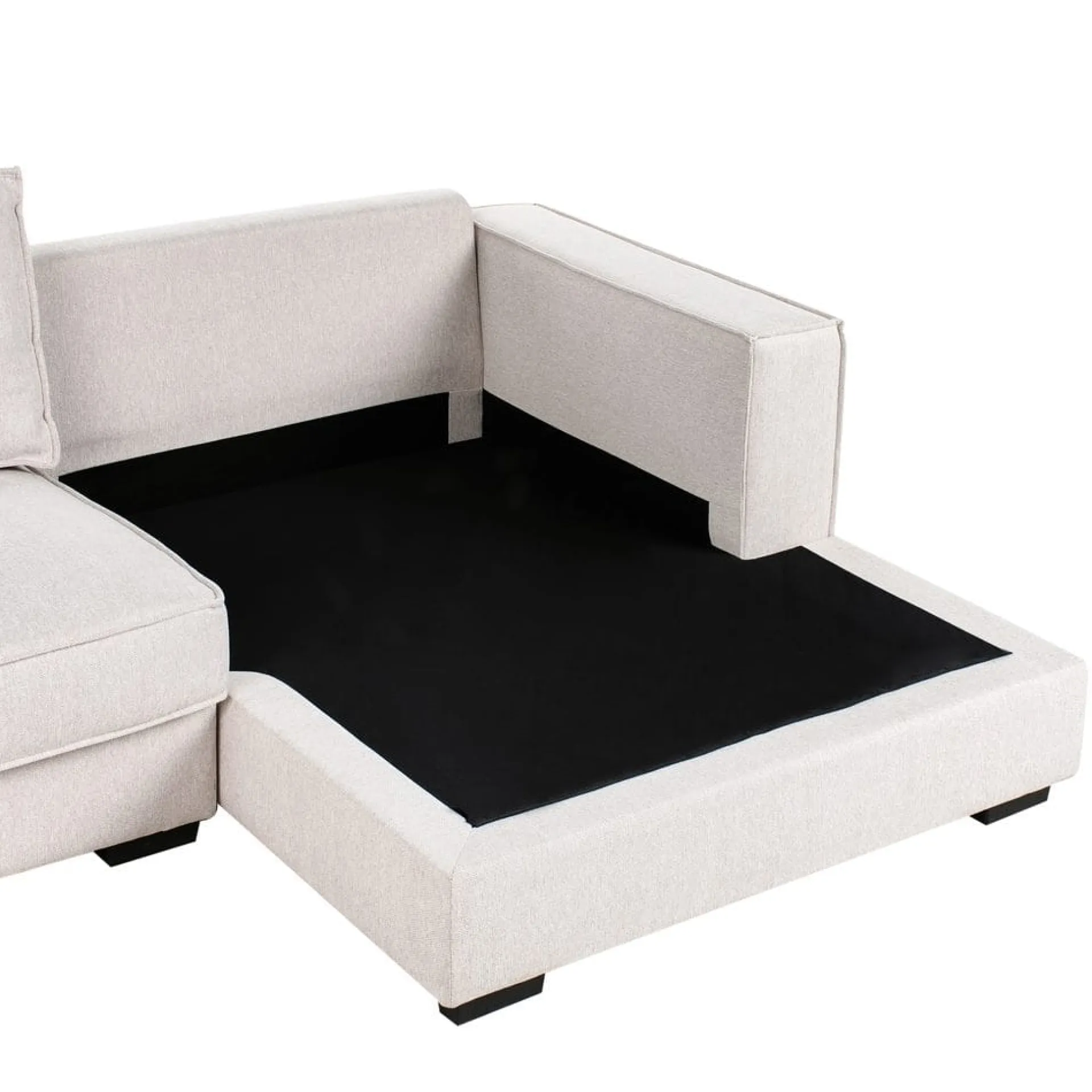 Hjørnesofa-Hjørnesofa Renders Ljusbrun