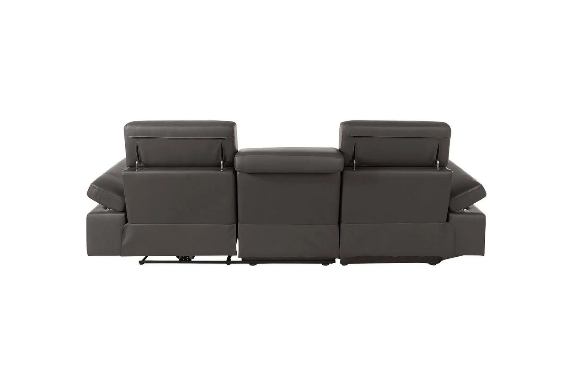 Loft24 Hjørnesofa-Hjørnesofa 3-seter Rayland , PU, Venstre Elektrisk Recliner Brun