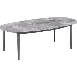 Hjørnesofa utendørs med bord 3-seter Leffe venstrevendt