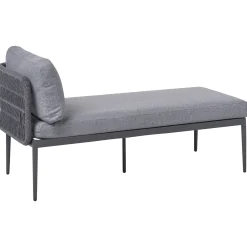 Hjørnesofa utendørs med bord 3-seter Leffe venstrevendt