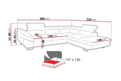 Hjørnesovesofa