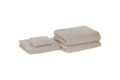 Håndklær Og Badehåndkle|Håndklær-Håndkle Areora sett med 4 Beige