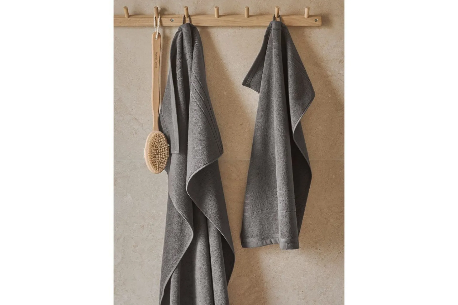 Håndklær-Håndkle Helle 50 x 70 cm Grey