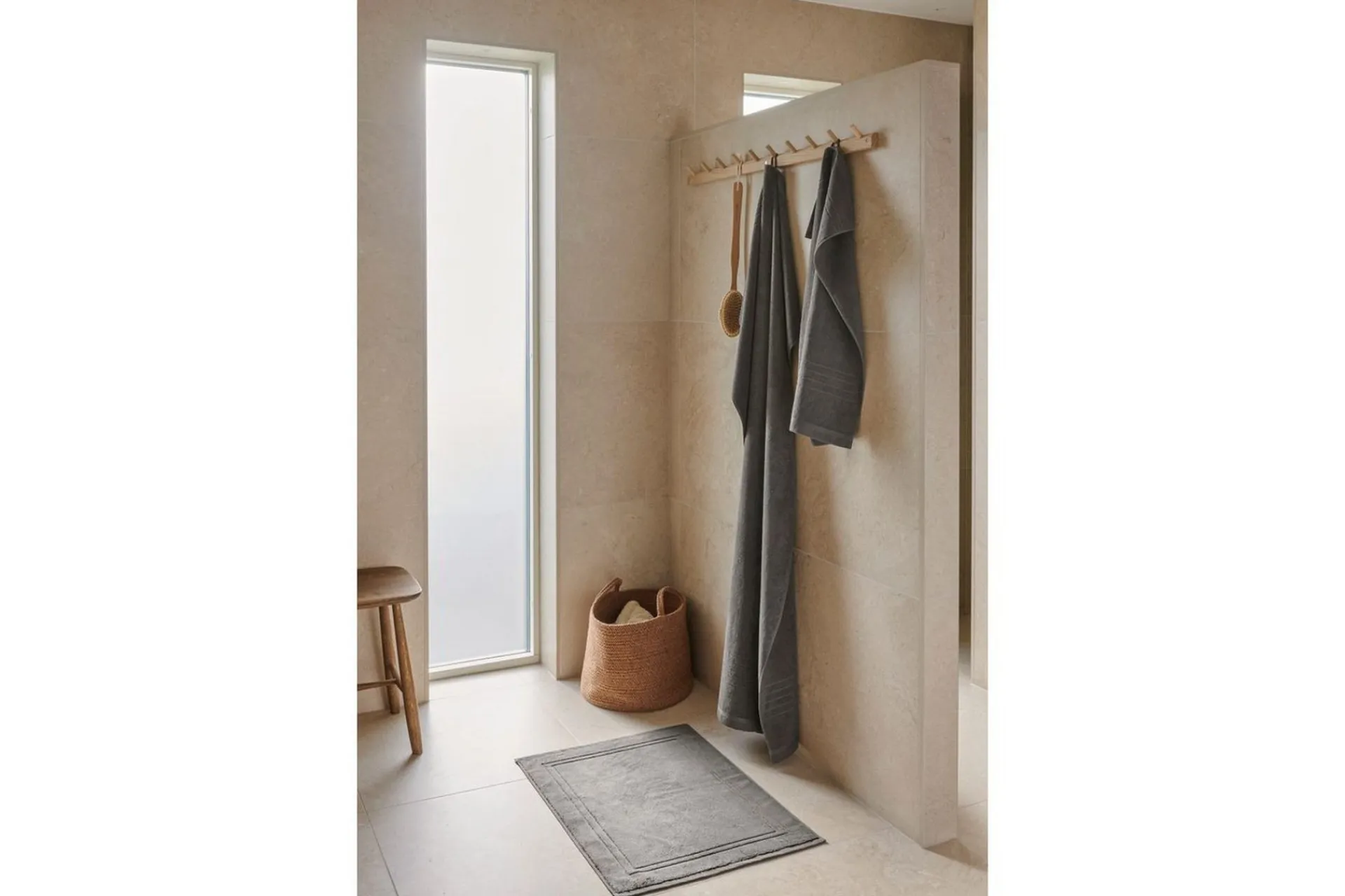 Håndklær-Håndkle Helle 50 x 70 cm Grey