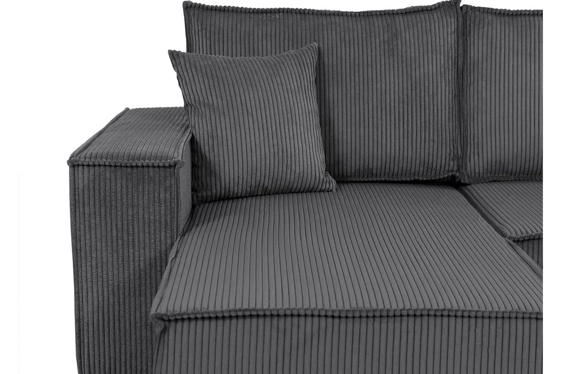 U-Sofa-Hobson Sofa Dobbel sjeselong 4-seter Beige