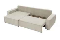 Sofa Med Sjeselong-Hobson Sofa med Divan 3-seter Grønn