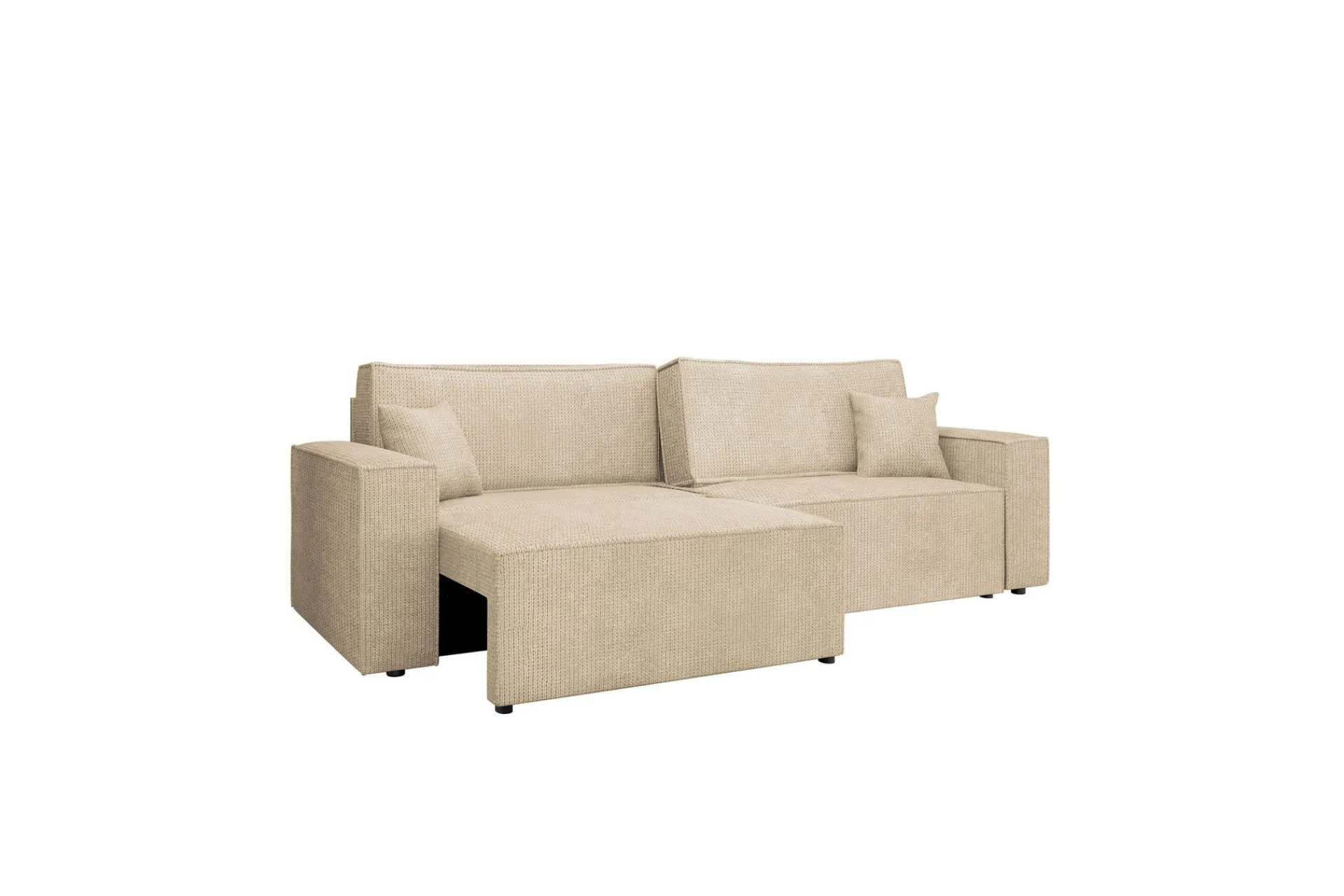 Sovesofaer-Hobson Sovesofa 3-seter i Plysj Beige