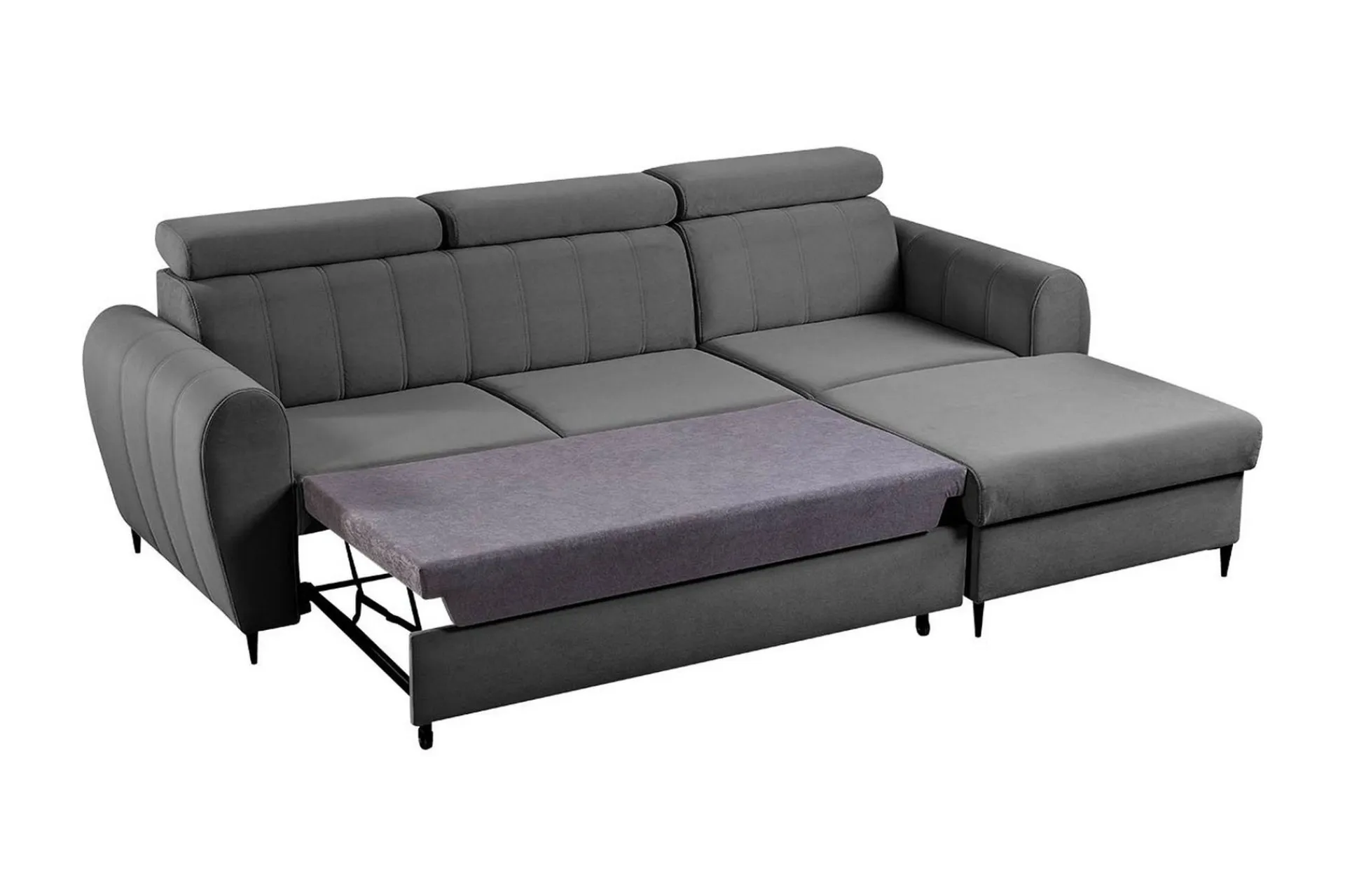 Sofa Med Sjeselong-Hoffman Sofa med Sjeselong 3-seter Beige
