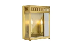 Entré|Fasadebelysning-Holborn Elstead Lighting Utendørs Vegglampe Messing