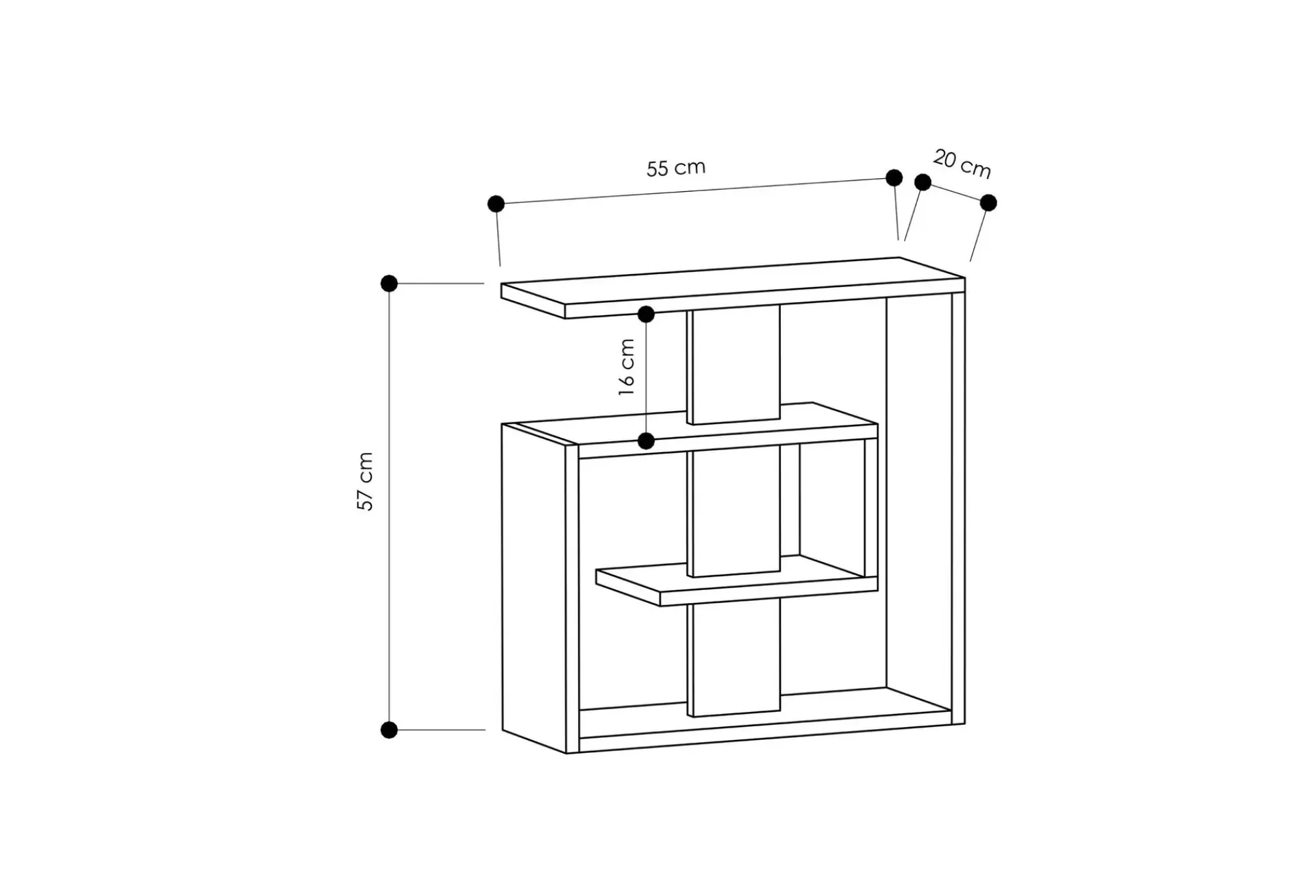 Homitis Sidebord Labyrint