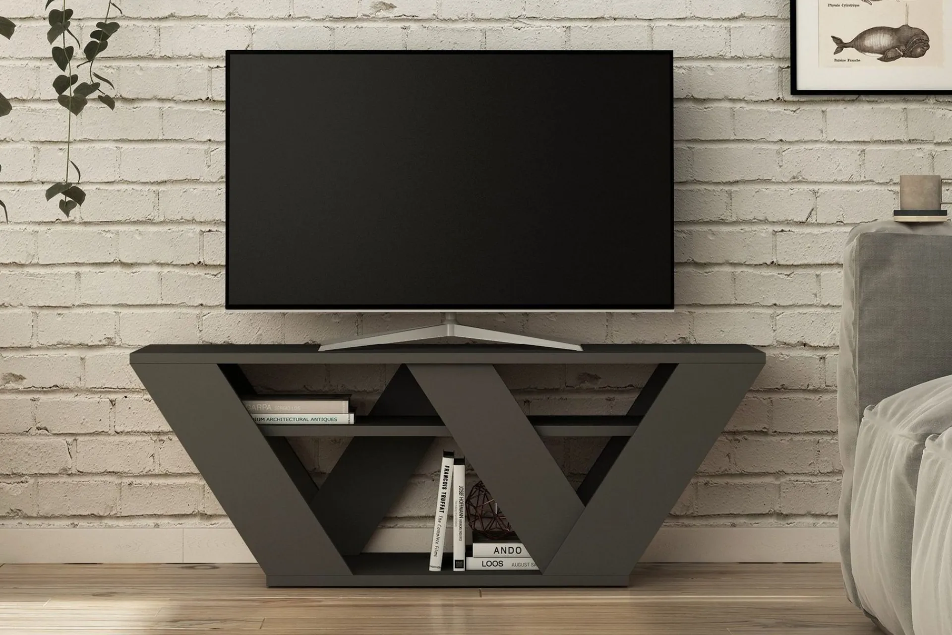 Homitis TV-benk 110 cm