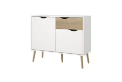 Tvilum Sideboard & Skjenker-Hostafranc Skjenk 98,7 cm Hvit