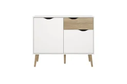 Tvilum Sideboard & Skjenker-Hostafranc Skjenk 98,7 cm Hvit