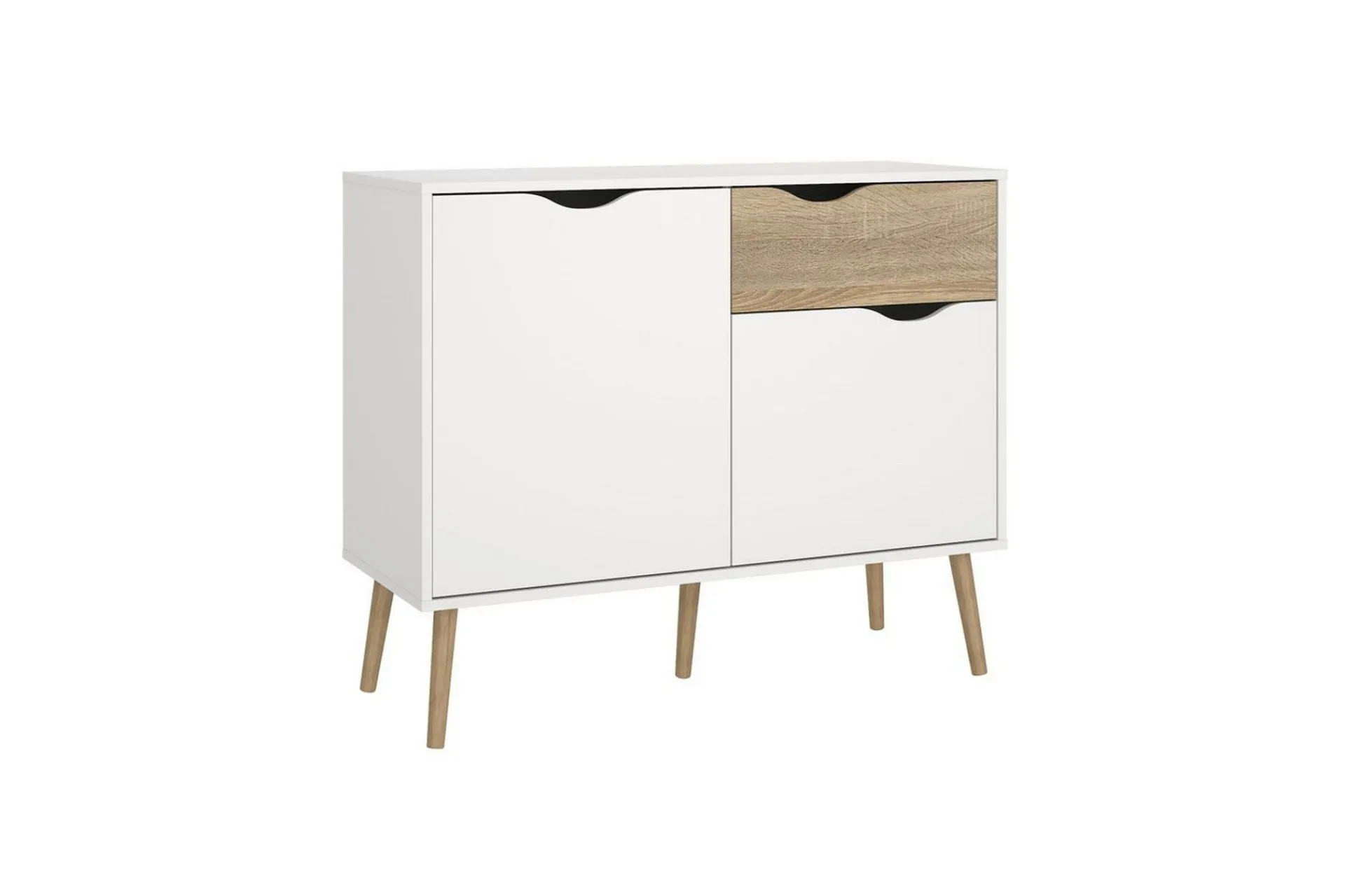 Tvilum Sideboard & Skjenker-Hostafranc Skjenk 98,7 cm Hvit