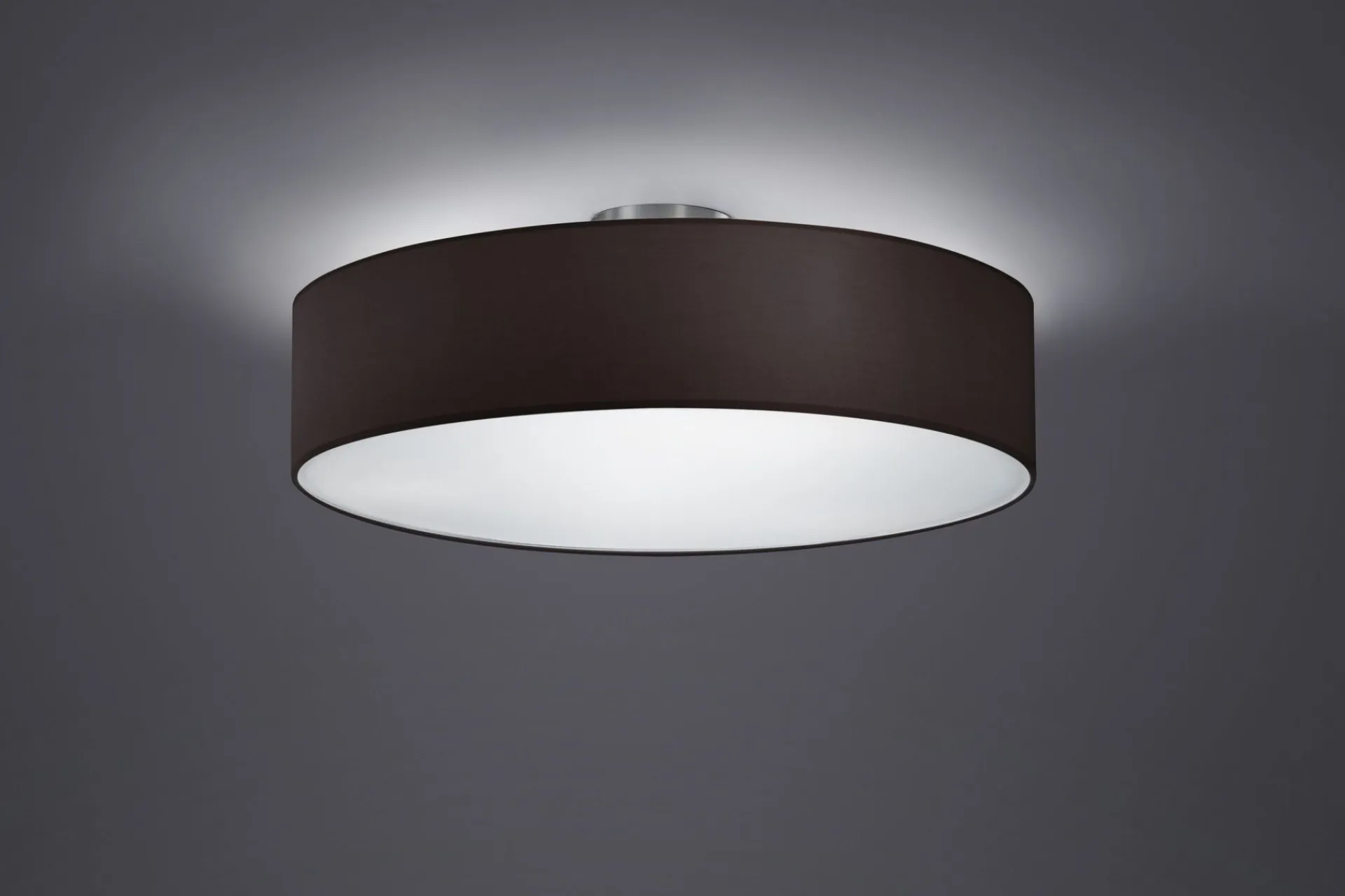 Trio Lighting Hotel Plafond 50 cm 3xE27 svart