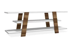 Tv-Benk & Mediabenk-Hovdane TV-Benk 120 cm Brun,Hvit