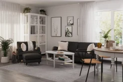 Bloomington Lenestoler-Howard Classic Lenestol med Fotskammel Mørkegrå