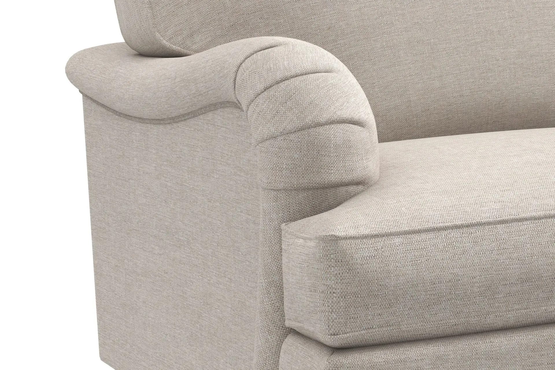 Bloomington 2 Seter Sofa-Howard Classic 2-seters Stoffsofa Beige