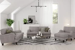 Bloomington 2 Seter Sofa-Howard Classic 2-seters Stoffsofa Beige,Grey